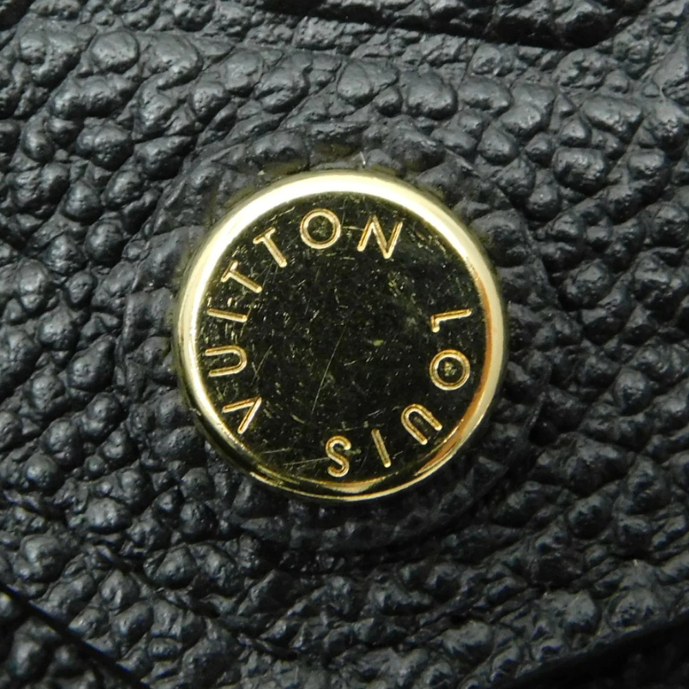 LOUIS VUITTON Portefeuille Zoe Monogram Empreinte Black Wallet Folding